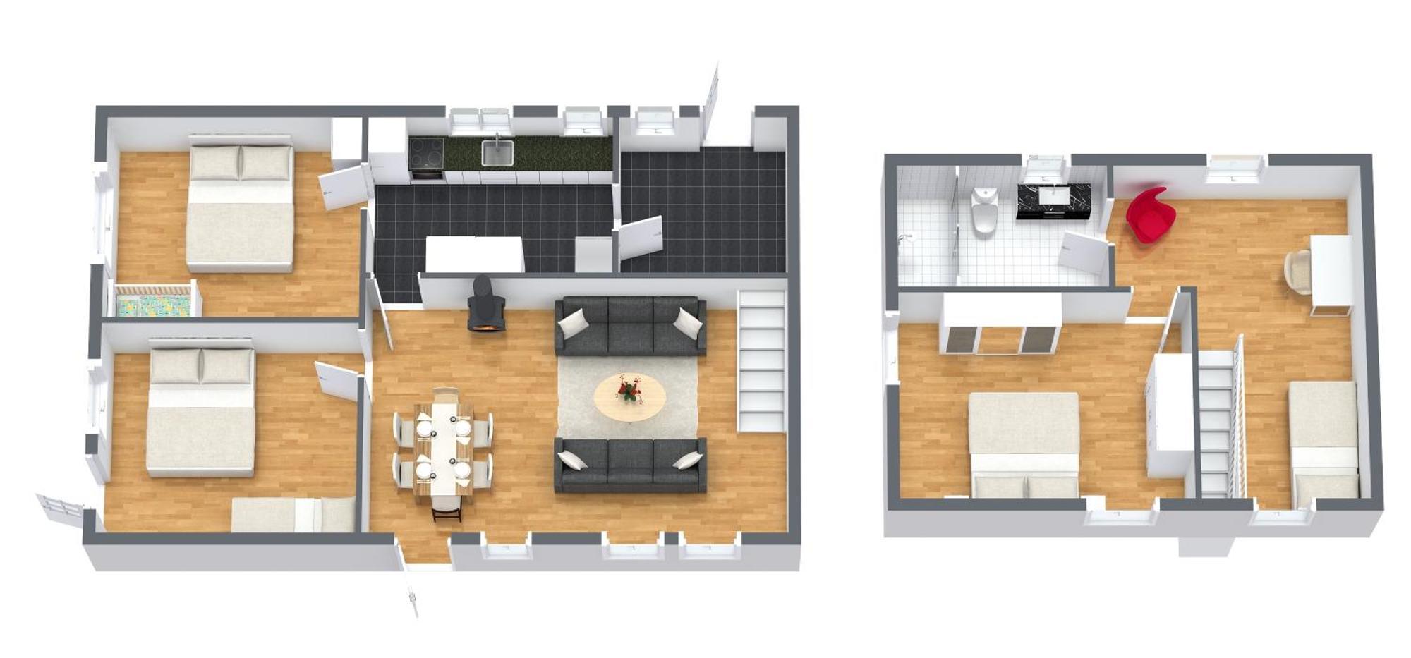 Vinkelgaard Apartment ริงสเตด ภายนอก รูปภาพ